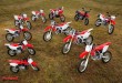 Dakar (CRF450 Rally), CRF450X, CRF250X, CRF450R, CRF250R, CRF150R, CRF250L, CRF250M, CRF125F, CRF110F and CRF50F