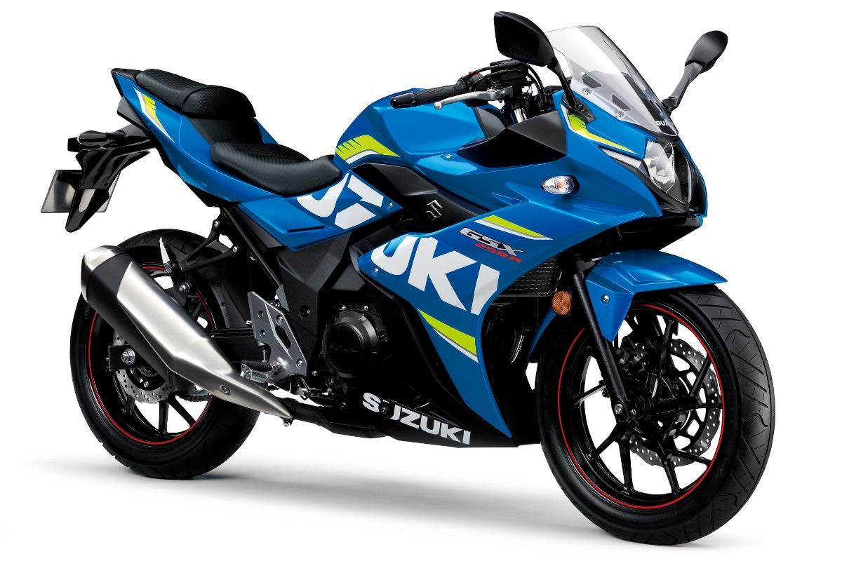סוזוקי GSX-R250 – בשחור, בלבן או בכחול MotoGP