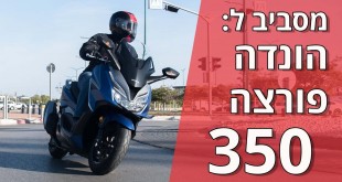 מסביב להונדה פורצה 350