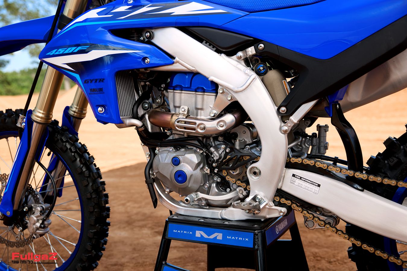 המנוע של ה-YZ450F