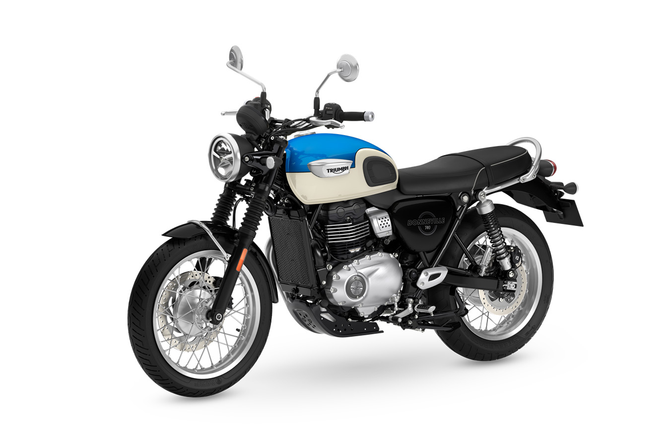 Bonneville-T40_MY27_Aegean-Blue_LHS-Front-Angle